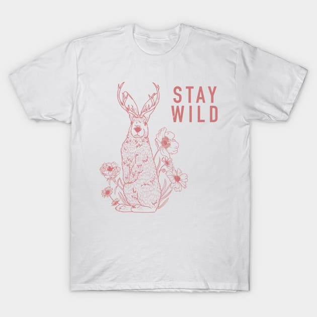 Stay Wild T-Shirt by Annabalynne